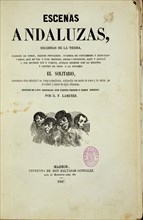CALDERON E
ESCENAS ANDALUZAS
MADRID, BIBLIOTECA NACIONAL
MADRID

This image is not