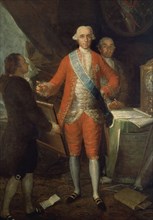 Goya, Portrait de José Moñino y Redondo, comte de Floridablanca (détail)