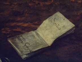 Goya, José Moñino y Redondo, comte de Floridablanca : détail d'une lettre signée par Goya