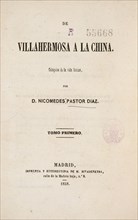 PASTOR DIAZ N
DE VILLAHERMOSA A CHINA
MADRID, BIBLIOTECA NACIONAL
MADRID

This image is not