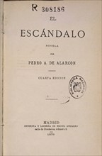 ALARCON PEDRO A
EL SOMBRERO DE TRES PICOS.IMPRESO EN MADRID 1881
MADRID, BIBLIOTECA