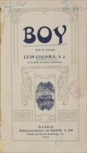 COLOMA LUIS
BOY
MADRID, BIBLIOTECA NACIONAL
MADRID

This image is not downloadable. Contact us