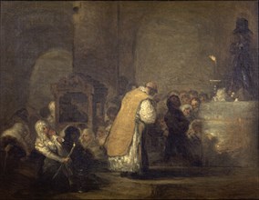 Goya, La Messe de Relevailles