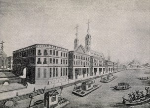 LINATI DE PREVOST CLAUDIO 1790/1832
VISTA DE CIUDAD DE MEXICO DESDE EL LAGO
MADRID, MUSEO DE