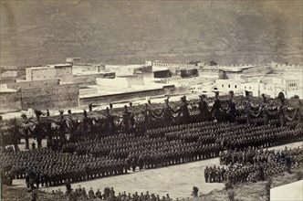 FACIO E
MISA DE CAMPAÑA EN LA PLAZA DE ESPANA EN TETUAN - 1860
MADRID, PALACIO
