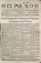 PERIODICO"EL PUEBLO" 1933 NO OS DEJEIS ENGANAR
MADRID, HEMEROTECA MUNICIPAL
MADRID