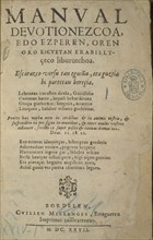 ETCHEBERRI J
MANUAL DEVOTIONEZCOA
MADRID, BIBLIOTECA NACIONAL
MADRID

This image is not