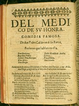 CALDERON DE LA BARCA P 1600-81
PORTADA DE LA OCTAVA PARTE DE LAS COMEDIAS-SIG 1847-DEL MEDICO DE