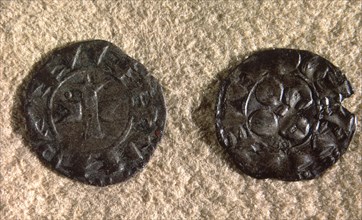 MONEDA DEL S XI ENCONTRADA EN LAS EXCAVACIONES
SANTIAGO DE COMPOSTELA, CATEDRAL
CORUÑA