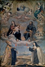 PEREDA ANTONIO DE 1600/1678
STA TERESA Y S AGUSTIN
TOLEDO, CONVENTO DE LAS CARMELITAS
TOLEDO