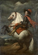 Velázquez's style, A Monarch riding a horse