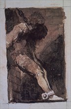 Goya, Prisonnier enchaîné