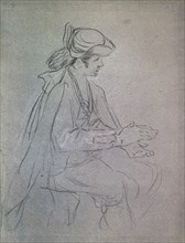 Goya, Gentleman playing with his palms