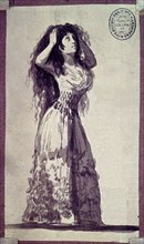 Goya, La Duquesa de Alba Peinandose