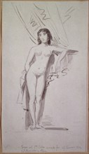 Goya, Young woman naked