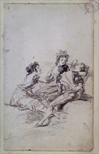 Goya, Jeune femme sans connaissance