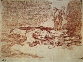 Goya, Bury and conceal the disasters of the war