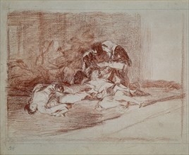 Goya, drawing