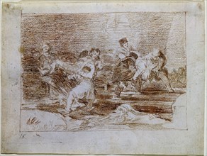 Goya, Evacuation de blessés