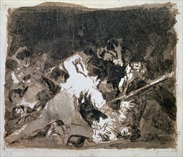 Goya, Scène de guerre