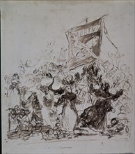 Goya, sketch