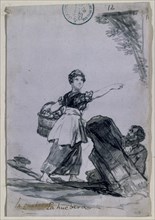 Goya, La ramasseuse d'oeufs