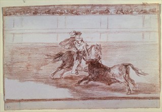 Goya, Rejoneo (sorte de picador) - Tauromachie 25