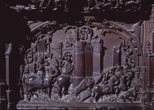 ALEMAN RODRIGO 1470/1542
TOMA REINO DE GRANADA - CARTAMA
TOLEDO, CATEDRAL CORO BAJO
TOLEDO