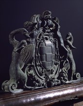 ESCUDO CAR CISNEROS DE LA REJA DE LA MAGISTRAL
MADRID, MUSEO ARQUEOLOGICO NACIONAL
MADRID

This