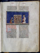 ALFONSO X EL SABIO 1221/84
LIBRO DE JUEGOS  PG 61
SAN LORENZO DEL ESCORIAL,