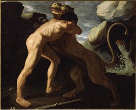 Zurbaran, Hercules fighting against the Nemean Lion