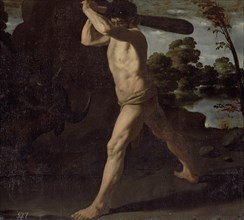 Zurbaran, Hercules and the wild bull of Crete