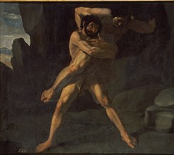 Zurbaran, Hercule luttant avec Antée