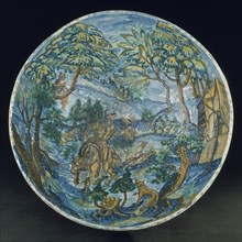 PLATO DE TALAVERA S XVII CAZA DEL LOBO
MADRID, MUSEO ARQUEOLOGICO NACIONAL
MADRID

This image