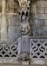 CARIATIDE EN FORMA DE ANGEL EN EL TRIFORIO
CUENCA, CATEDRAL
CUENCA