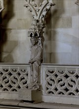 CARIATIDE EN FORMA DE ANGEL EN EL TRIFORIO
CUENCA, CATEDRAL
CUENCA