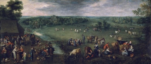 Jan Bruegel, La vie campagnarde