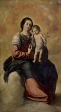 Zurbaran, La Vierge du rosaire avec l'enfant