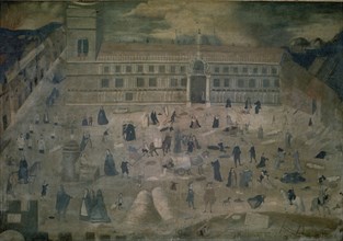 ANONIMO
LA PESTE - 1649- PINTURA BARROCA
SEVILLA, HOSPITAL DEL POZO SANTO
SEVILLA