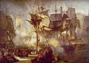 Turner, La bataille de Trafalgar