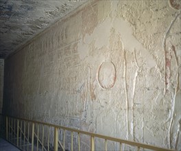 TEMPLO RAMSES IV - PASADIZO DE ENTRADA
TEBAS, VALLE DE LOS REYES
EGIPTO