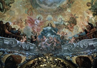 CARREÑO MIRANDA JUAN 1614/1685
CAPILLA DEL MILAGRO-DET CORONACION DE LA VIRGEN-CUPULA
MADRID,