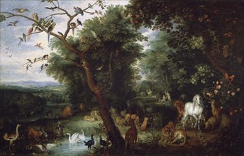 Disciple de Bruegel, Le paradis terrestre