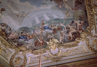 MENGS ANTON RAFAEL 1728/1779
ANTECAMARA DE GASPARINI - CORTE DE LOS DIOSES
MADRID, PALACIO