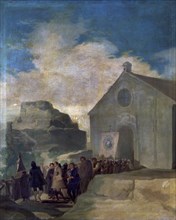 Goya, Procession of Aldea