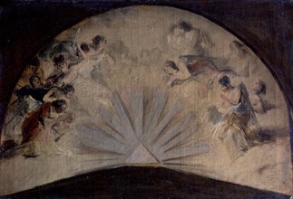 Goya, La Gloire ( projet pour l'Eglise Saint-Antoine de la Florida )