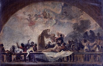 Goya, Miracle de Saint-Antoine ( projet pour l'Eglise Saint-Antoine de la Florida )