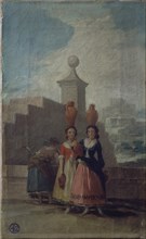 Goya, Young girls carrying jugs