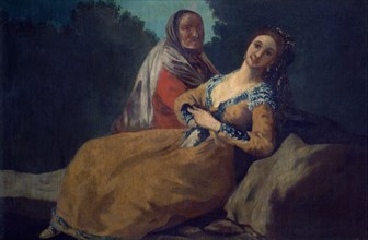 Goya, Maja et Celestina