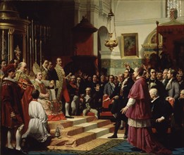 Casado del Alisal, Le Serment des Cortes à Cadix en 1810